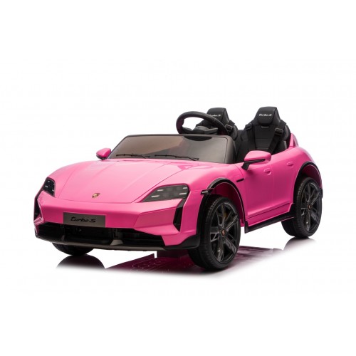 Porsche Taycan Turbo S Pink Vehicle