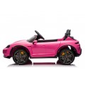 Porsche Taycan Turbo S Pink Vehicle