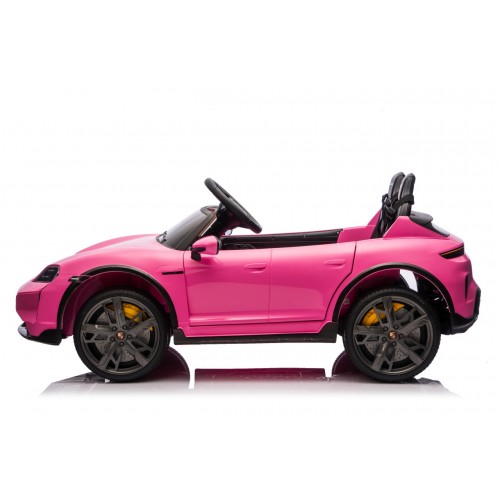 Porsche Taycan Turbo S Pink Vehicle