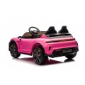 Porsche Taycan Turbo S Pink Vehicle