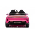 Porsche Taycan Turbo S Pink Vehicle