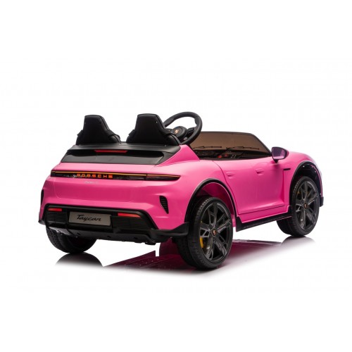 Porsche Taycan Turbo S Pink Vehicle
