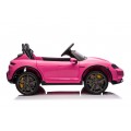 Porsche Taycan Turbo S Pink Vehicle
