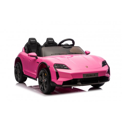 Porsche Taycan Turbo S Pink Vehicle