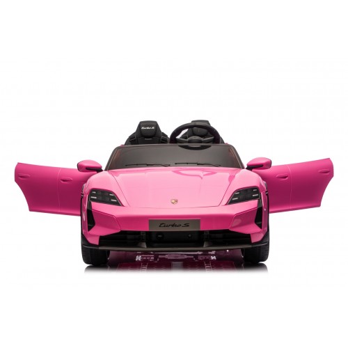 Porsche Taycan Turbo S Pink Vehicle
