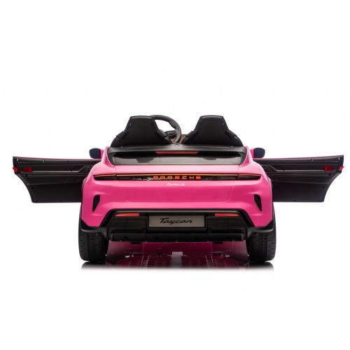 Porsche Taycan Turbo S Pink Vehicle