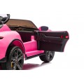 Porsche Taycan Turbo S Pink Vehicle