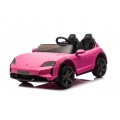 Porsche Taycan Turbo S Pink Vehicle