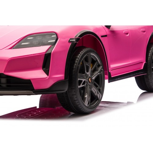 Porsche Taycan Turbo S Pink Vehicle