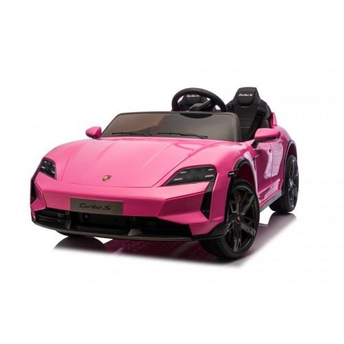 Porsche Taycan Turbo S Pink Vehicle