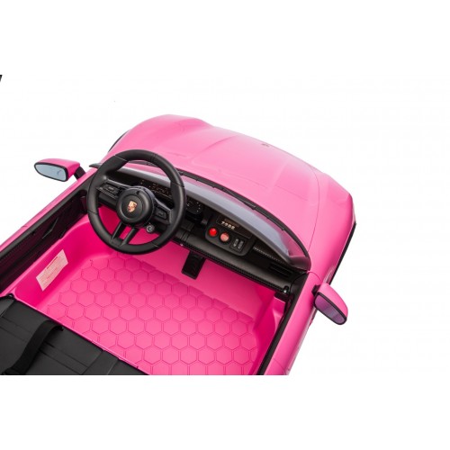 Porsche Taycan Turbo S Pink Vehicle