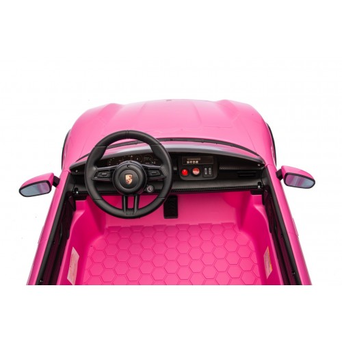 Porsche Taycan Turbo S Pink Vehicle