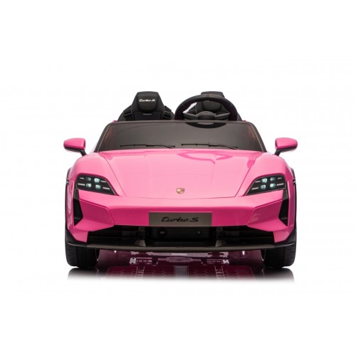 Porsche Taycan Turbo S Pink Vehicle