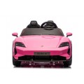 Porsche Taycan Turbo S Pink Vehicle