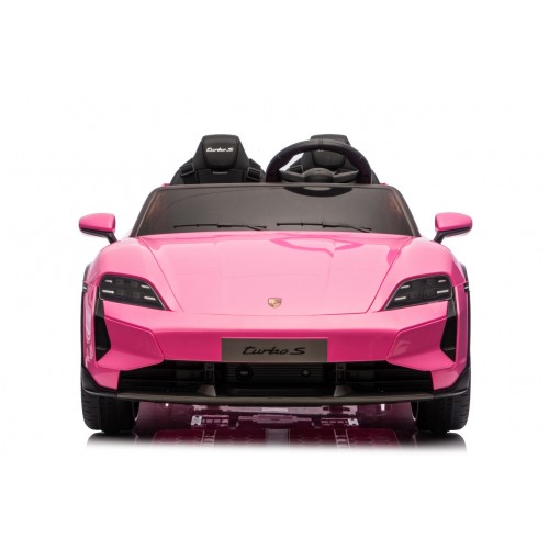 Porsche Taycan Turbo S Pink Vehicle