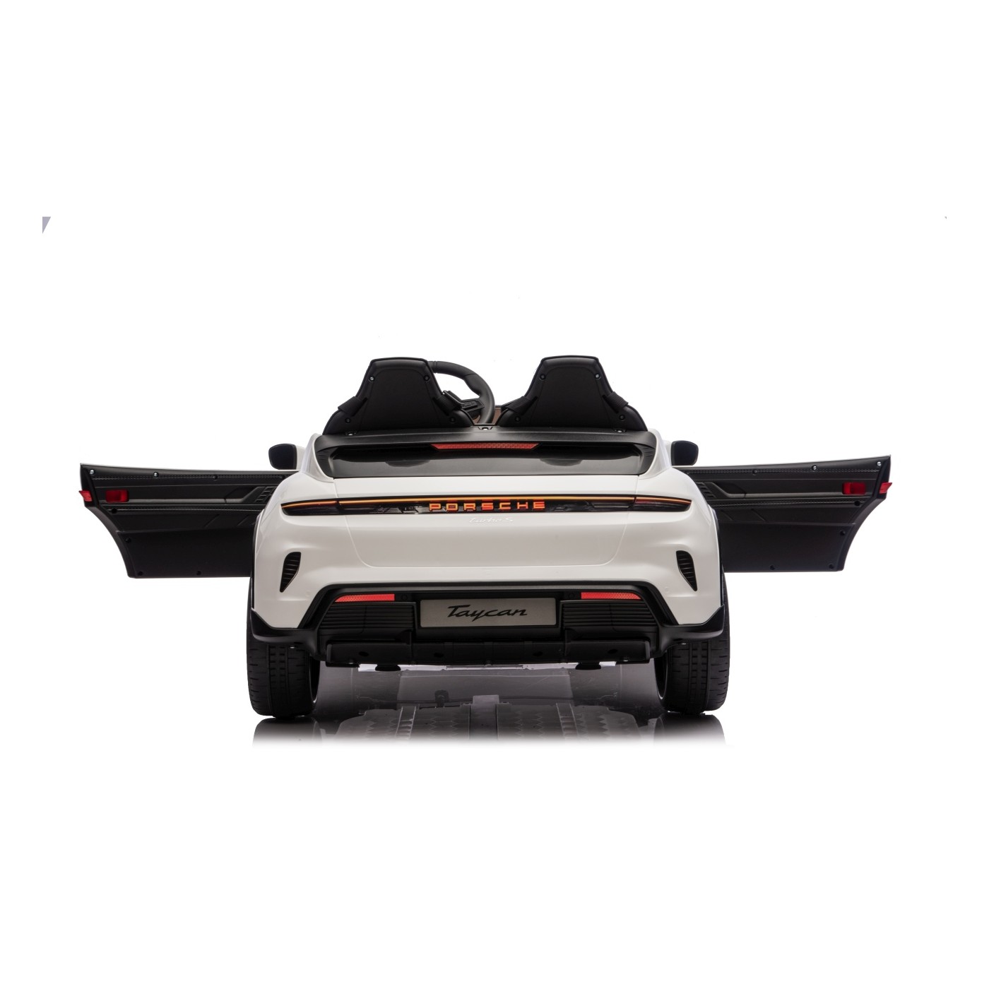 Vehicle Porsche Taycan Turbo S White