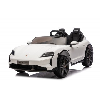 Vehicle Porsche Taycan Turbo S White