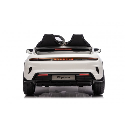 Vehicle Porsche Taycan Turbo S White