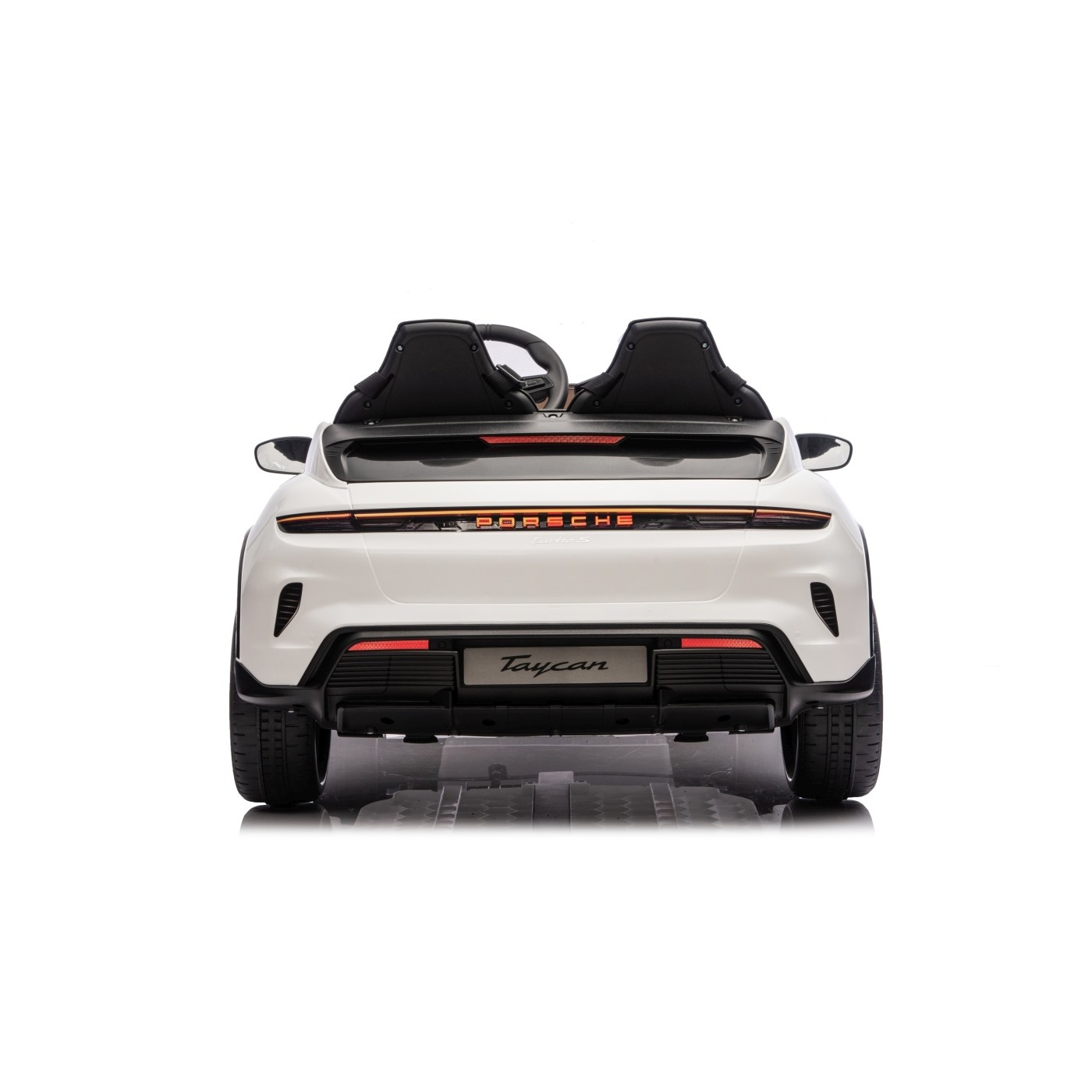 Vehicle Porsche Taycan Turbo S White