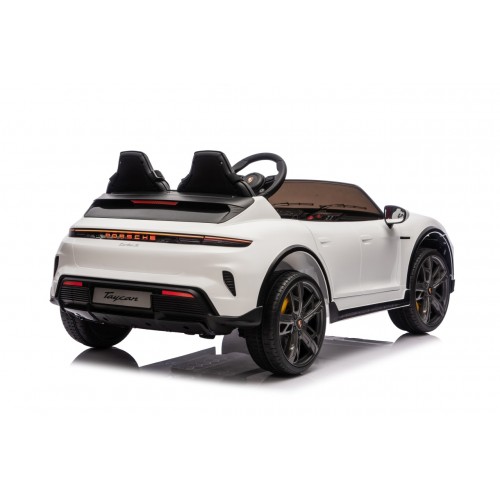 Vehicle Porsche Taycan Turbo S White