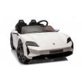 Vehicle Porsche Taycan Turbo S White