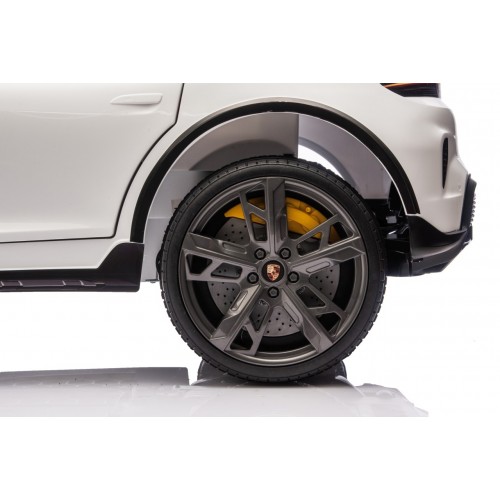 Vehicle Porsche Taycan Turbo S White