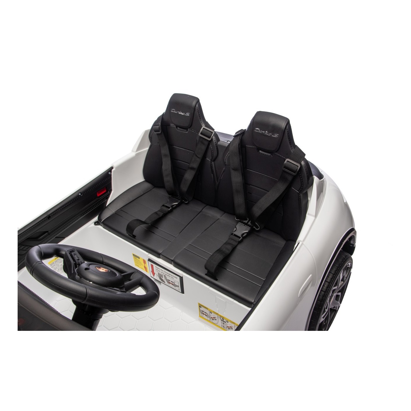 Vehicle Porsche Taycan Turbo S White