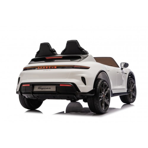 Vehicle Porsche Taycan Turbo S White