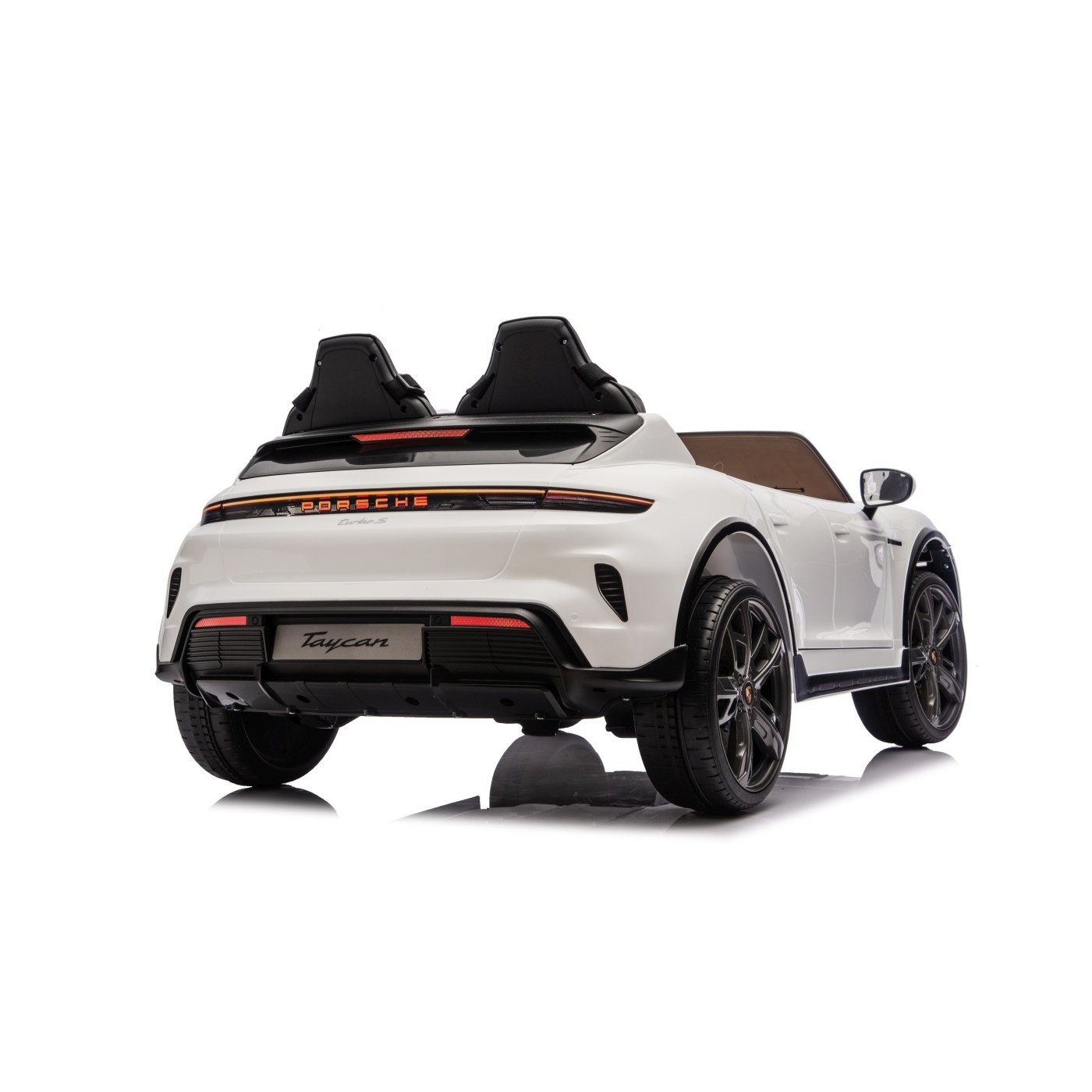 Vehicle Porsche Taycan Turbo S White