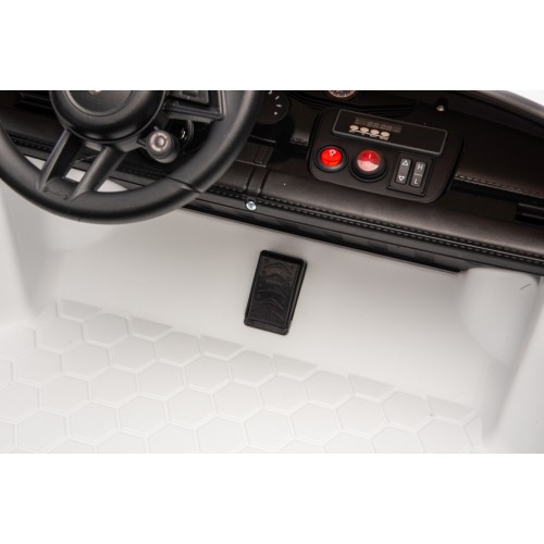 Vehicle Porsche Taycan Turbo S White