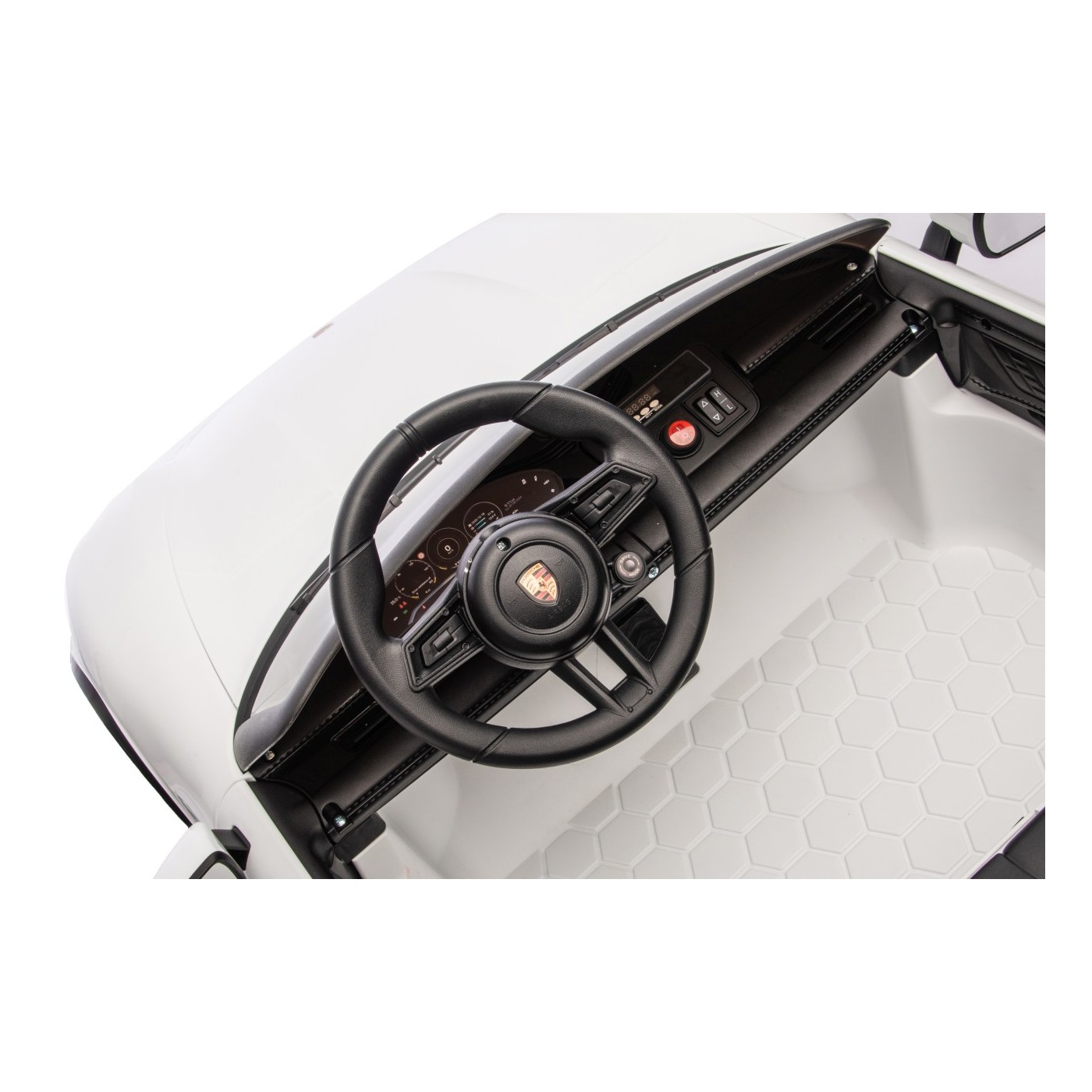 Vehicle Porsche Taycan Turbo S White