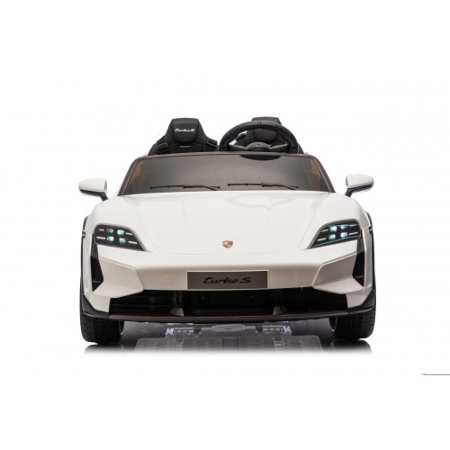 Vehicle Porsche Taycan Turbo S White