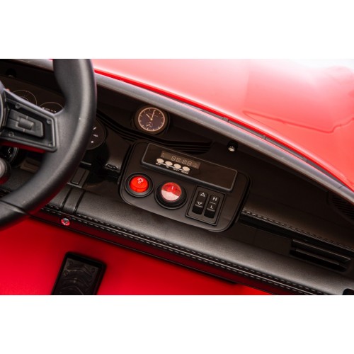 Vehicle Porsche Taycan Turbo S Red