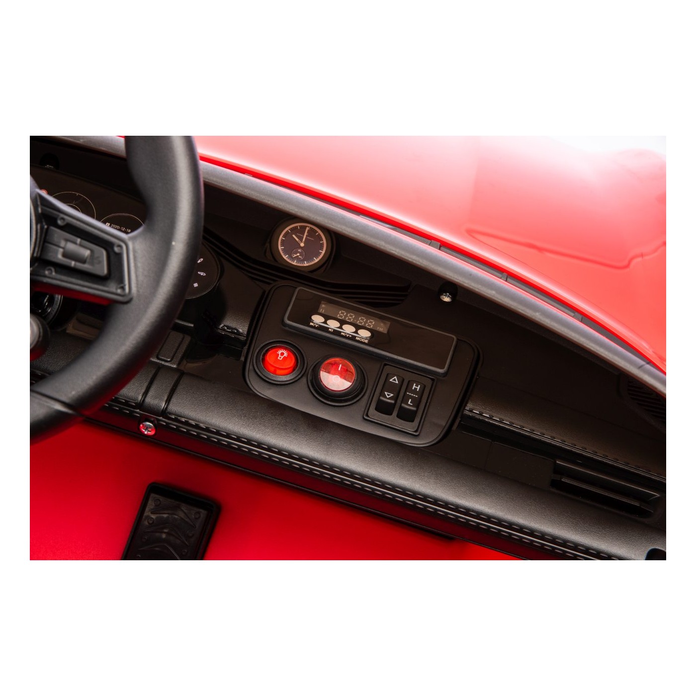 Vehicle Porsche Taycan Turbo S Red