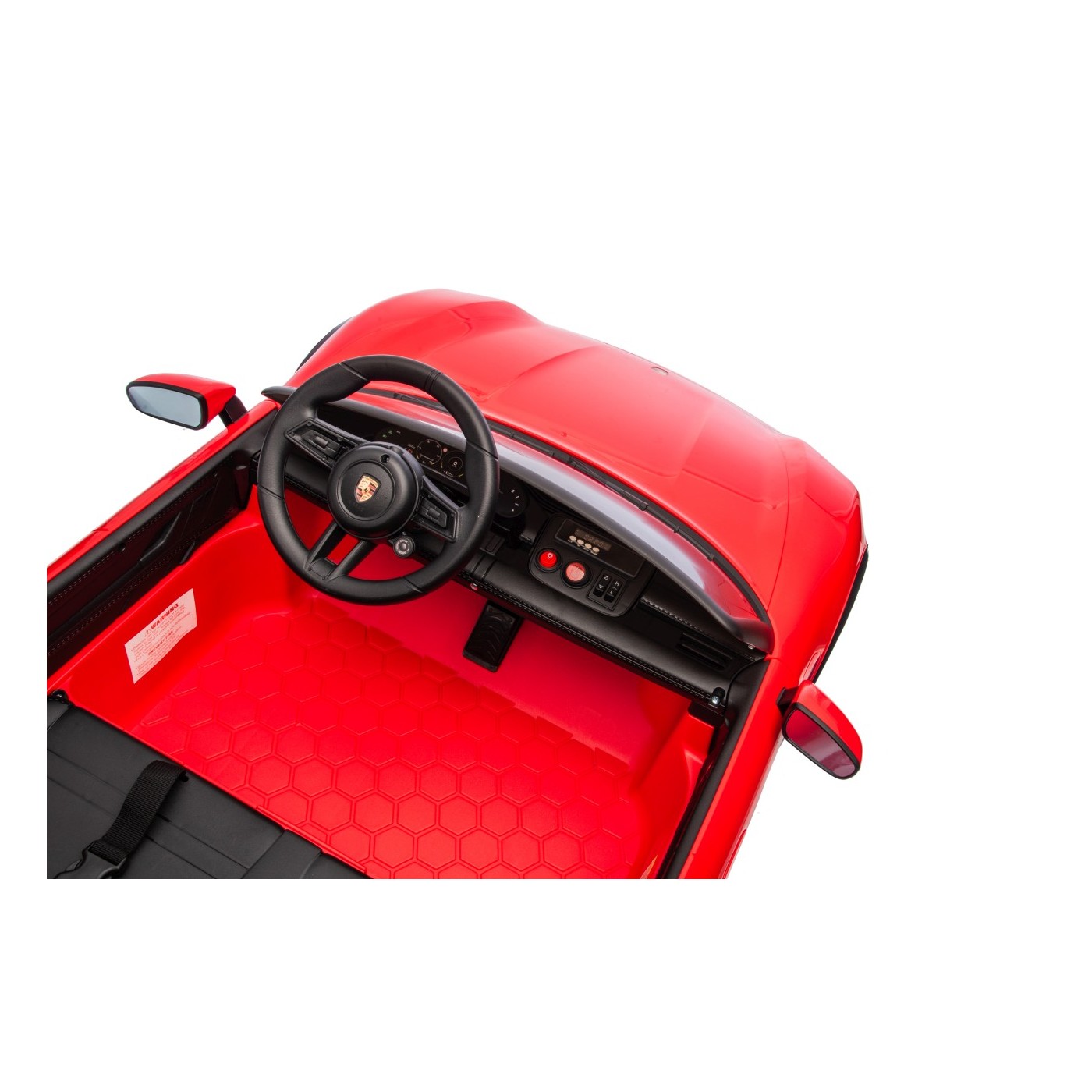 Vehicle Porsche Taycan Turbo S Red