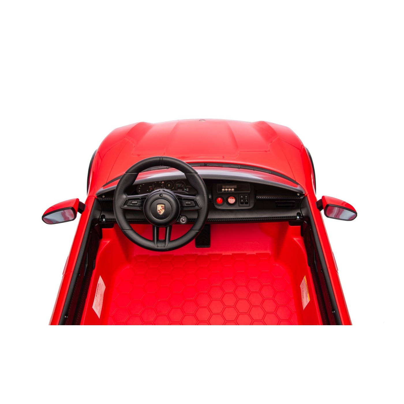 Vehicle Porsche Taycan Turbo S Red