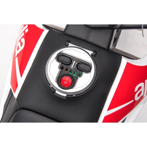 Vehicle Motor Aprilia RX White