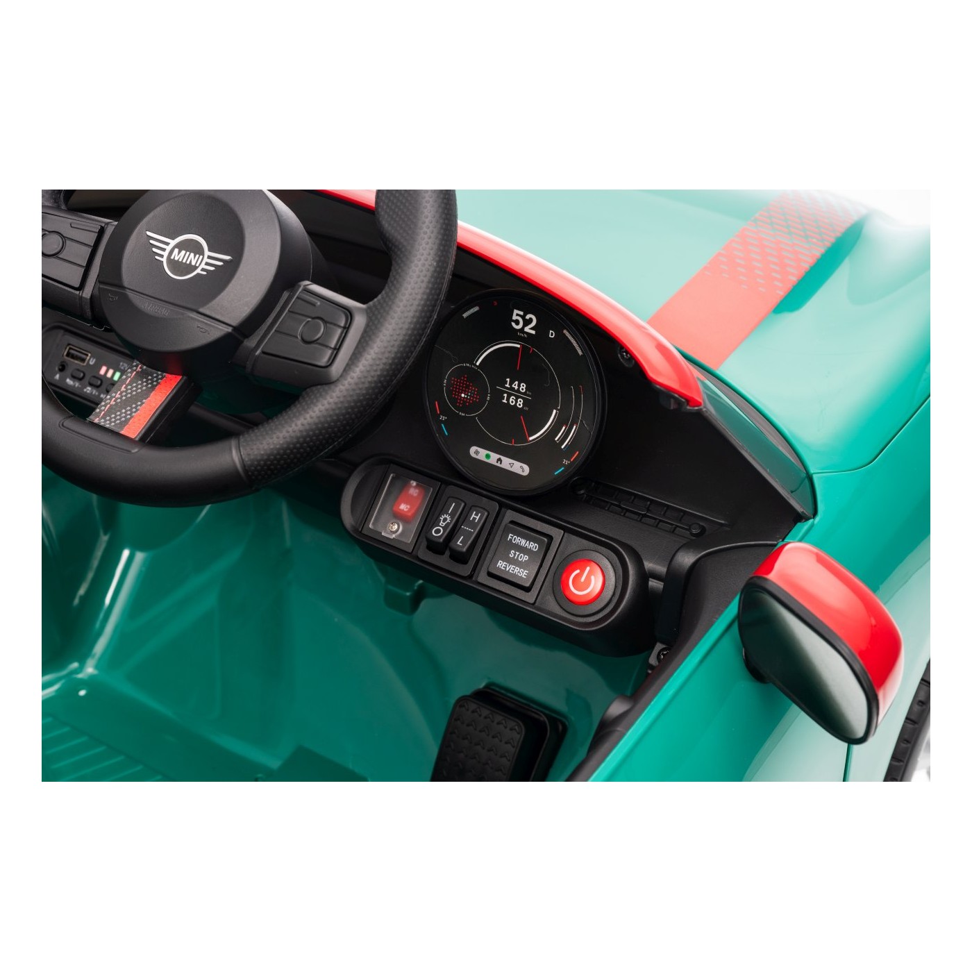 Mini Cooper Green Vehicle