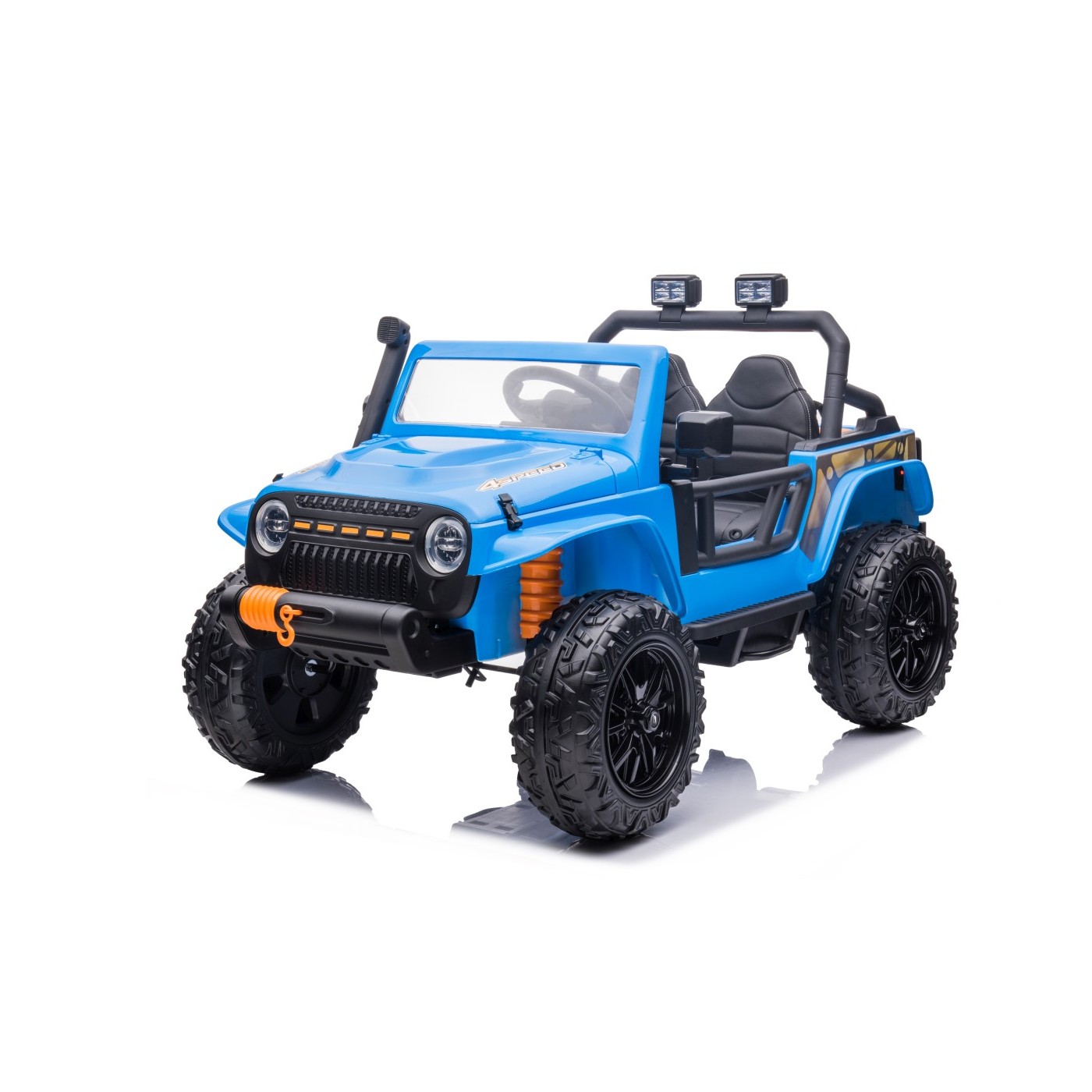 Jeep Monster Blue Vehicle