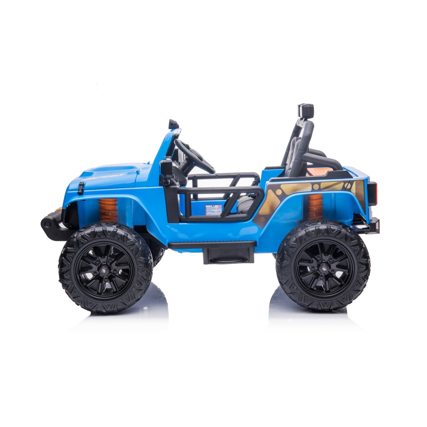 Jeep Monster Blue Vehicle