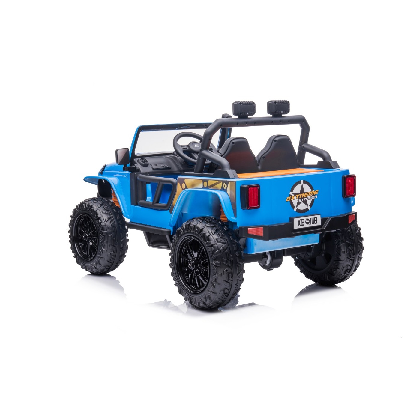 Jeep Monster Blue Vehicle