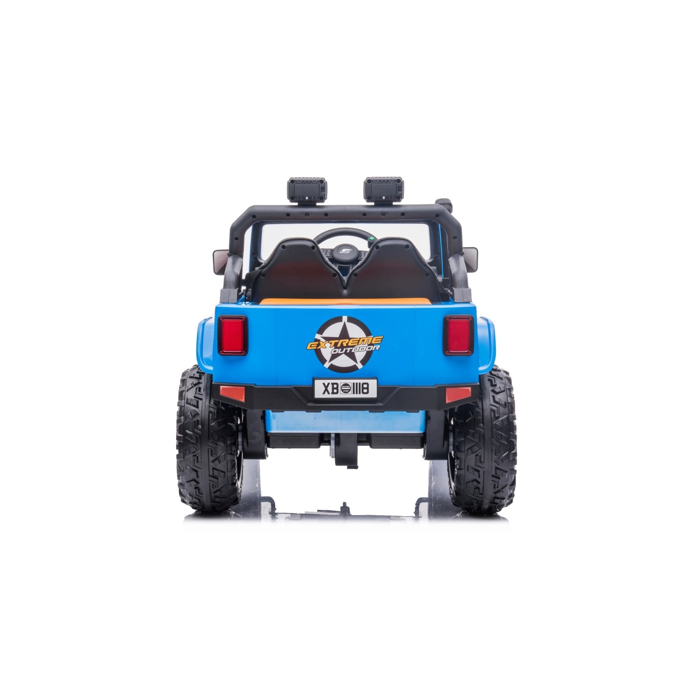 Jeep Monster Blue Vehicle