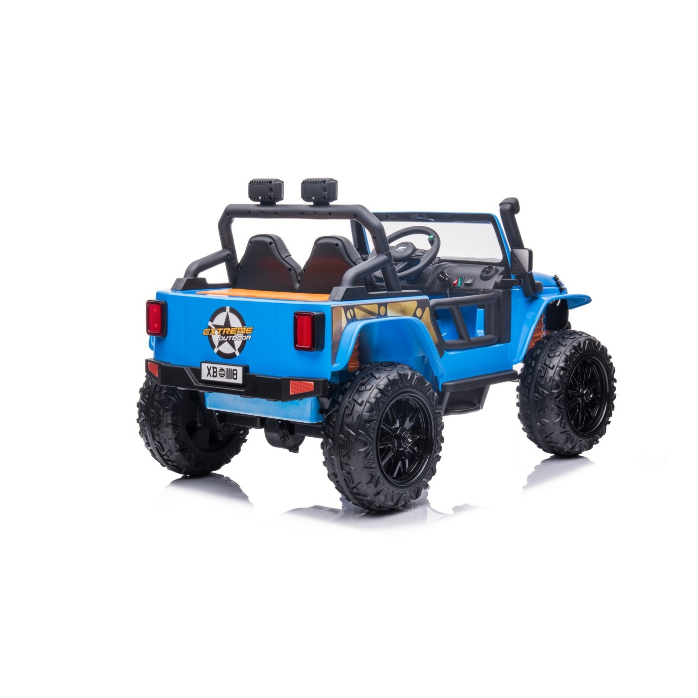 Jeep Monster Blue Vehicle