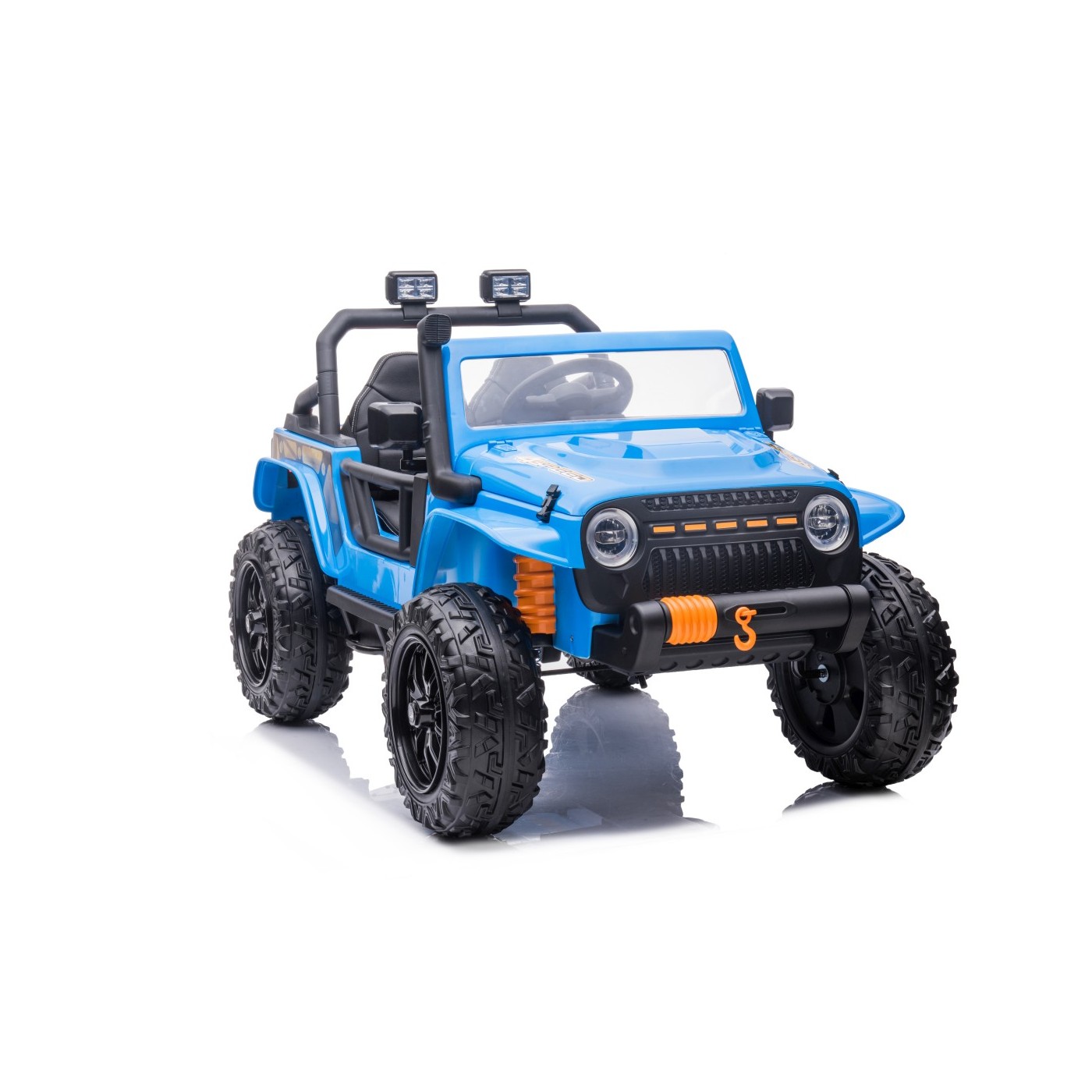 Jeep Monster Blue Vehicle