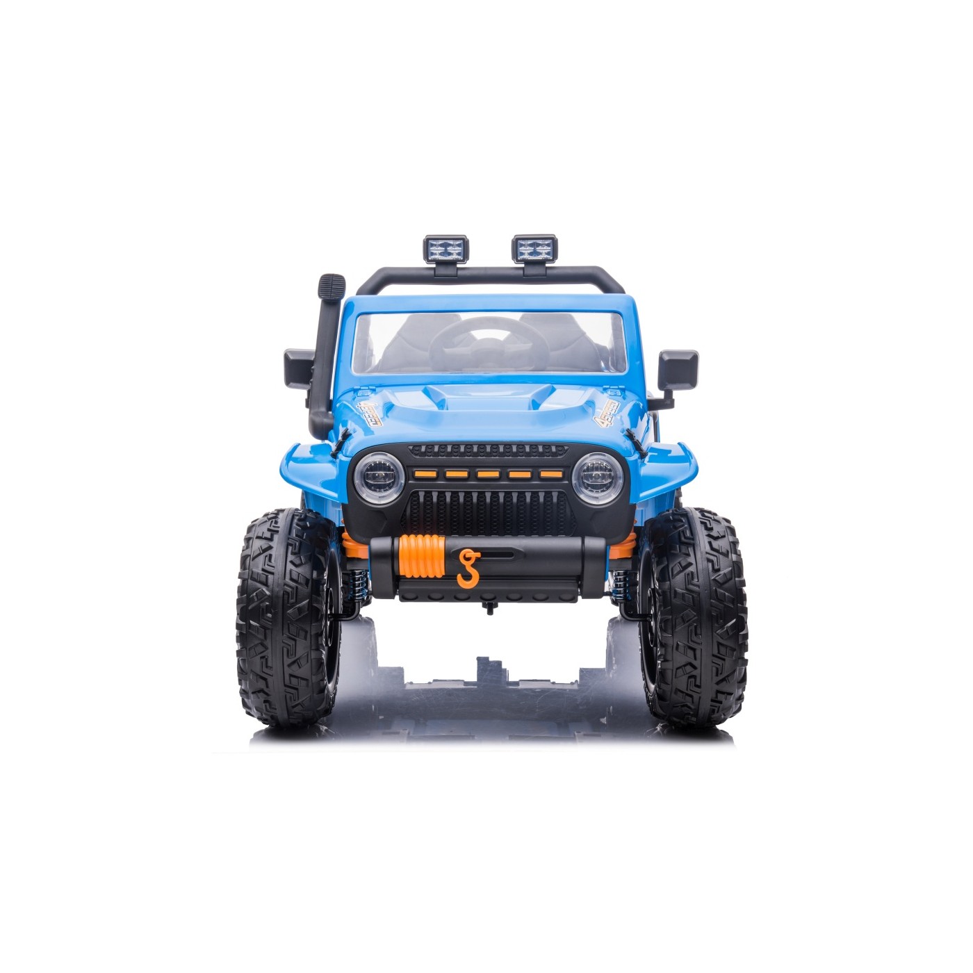 Jeep Monster Blue Vehicle