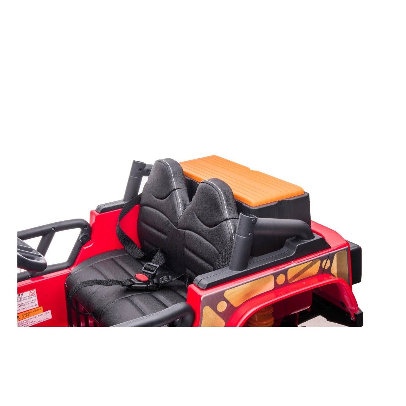 Jeep Monster Red Vehicle