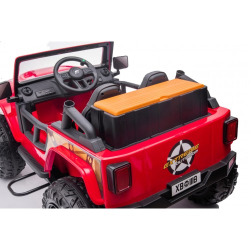 Jeep Monster Red Vehicle