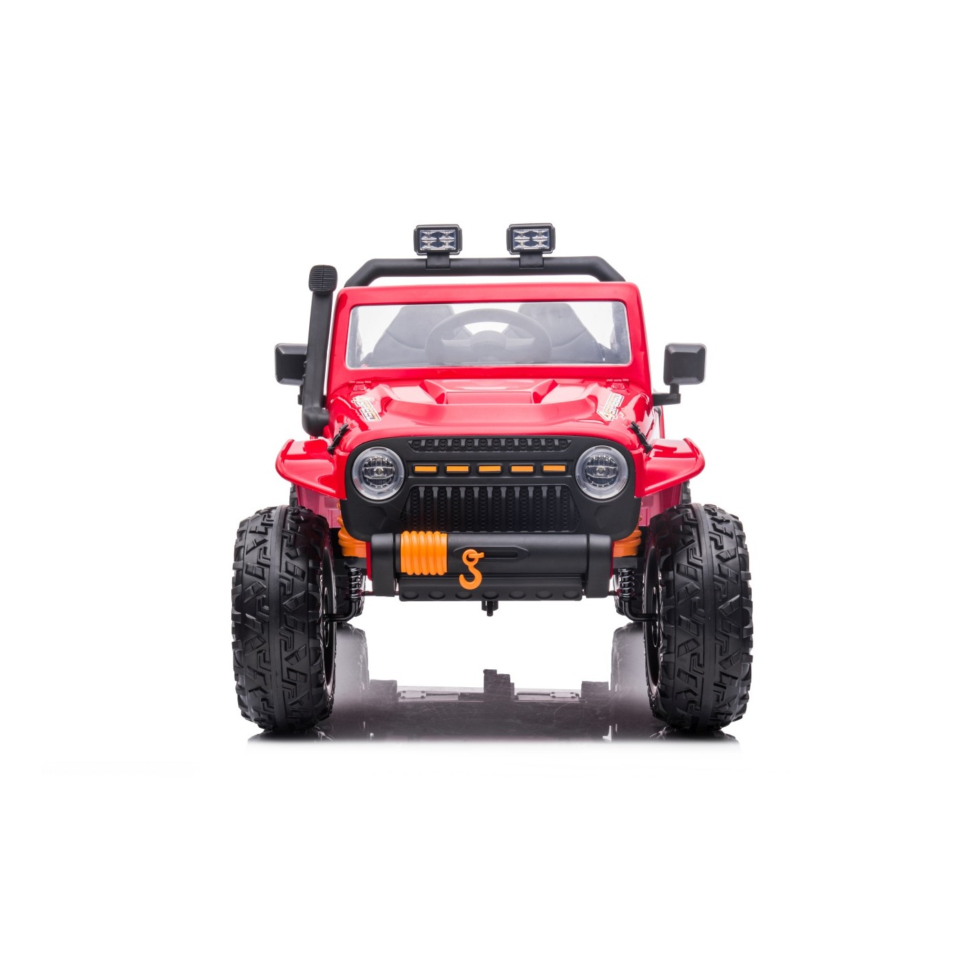 Jeep Monster Red Vehicle