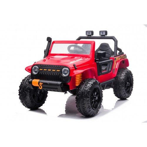 Jeep Monster Red Vehicle