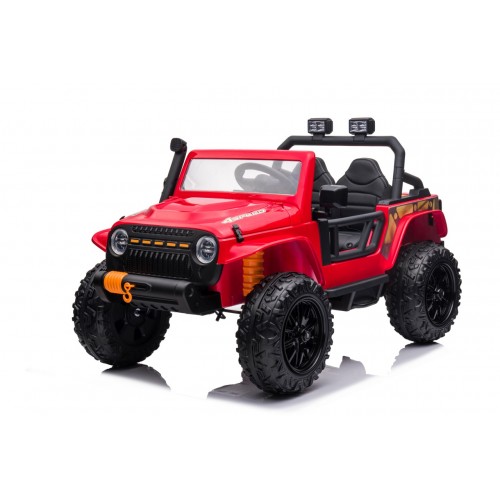 Jeep Monster Red Vehicle